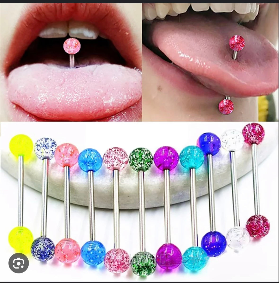 Mystery Tongue Piercings